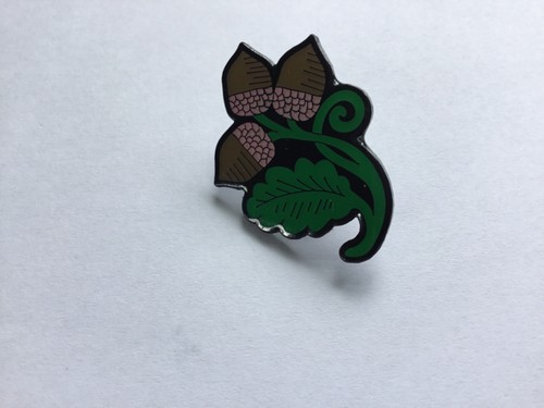 Acorn and oak - leaf, pin