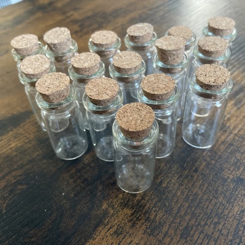 Small glass bottles jars with - glass,