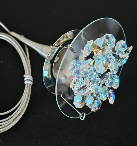 Swarovski crystal pendant - crystal,