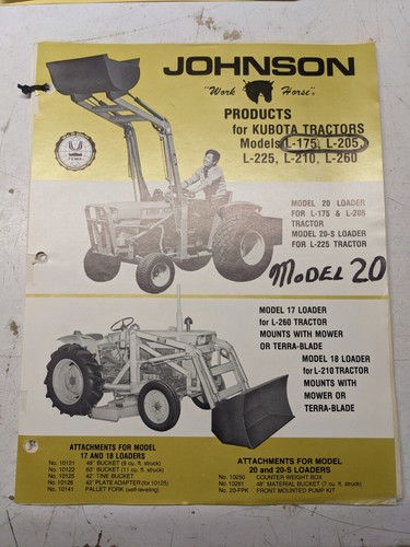 Johnson work horse loader - johnson,