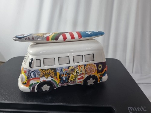 Hippy camper van - vw, ceramic