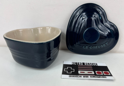 Creuset heart casserole - le,