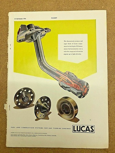 1954 aircraft advert lucas - 1954,