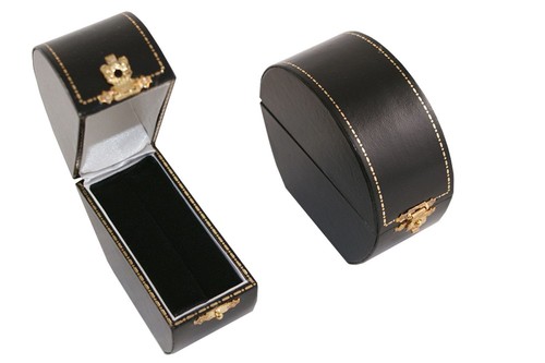Jewellers black leatherette - black,