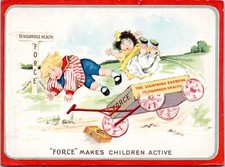 Advertising Postcard - Force