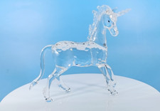 Beautiful Boxed Swarovski Unicorn Standing 630119 - horn re-attached