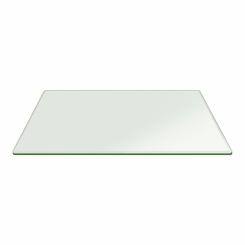 Glass table top rectangle - glass,