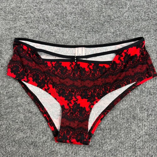 Senza red black lace - black,