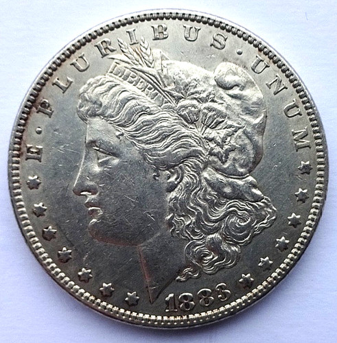 Usa 1883 silver - silver, morgan