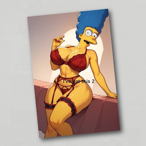Fridge magnet marg - simpson,