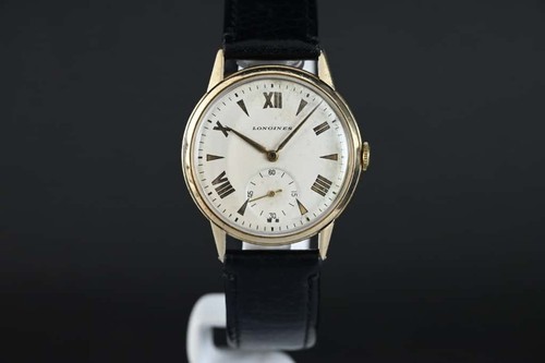 Longines 9ct gold vintage - longines,