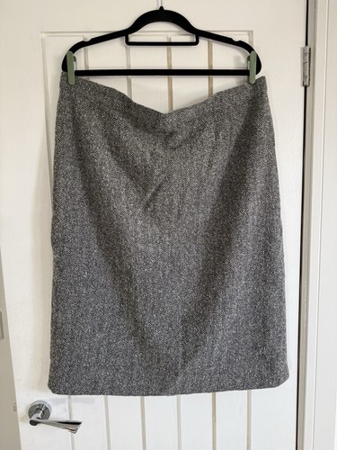 Vtg eastex grey herringbone - grey,