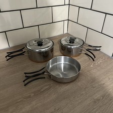 Light Camping Pan Set Copper
