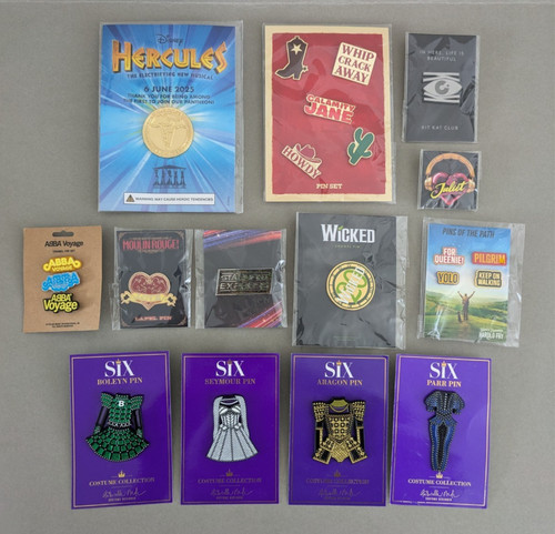 Musical theatre show pins - theatre,
