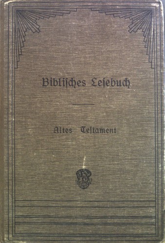 Biblisches lesebuch fritschi - biblisches,