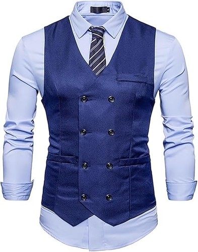 Miaikvs mens double breasted - double,