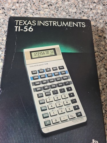Texas instruments - ti-56,