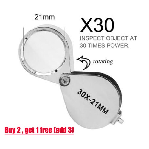 30x jewelers loupe magnifier - 30x,
