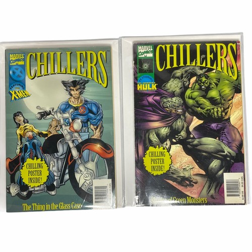 Marvel chillers lot - 2, glass