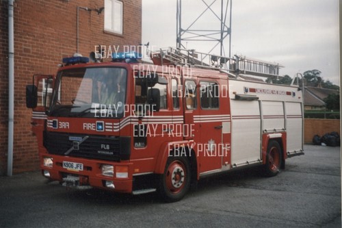 Lincolnshire fire brigade - fire,