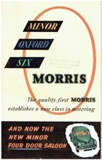 MORRIS SIX , MINOR SII &