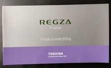 TOSHIBA 2006 REGZA LCD TV Product Guide Catalogue Brochure 42X3030D 37X3030D
