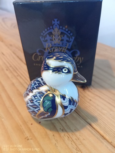 Crown derby paperweight - crown,