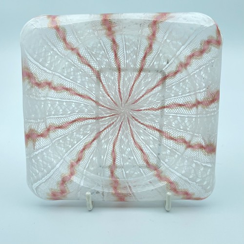 Murano square latticinio - ,