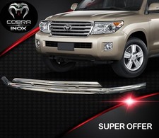 TOYOTA LAND CRUISER LC200 Bull Bar Nudge Bar Low Bar 2007-2014 Chrome Dual City