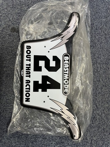 Bikes race plate name - plate,