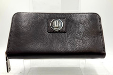 DKNY brown leather large purse
