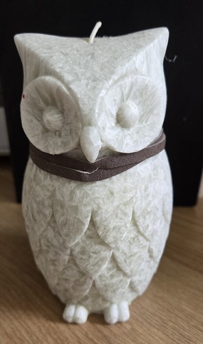 Owl shaped candle - owl,