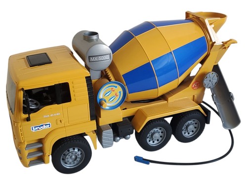 Bruder man cement mixer truck - man,