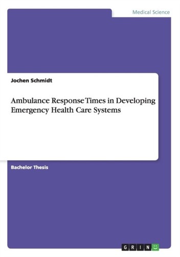 Schmidt ambulance response - -,