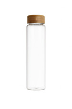 Borosilicate Glass Drinking Bottle (1L) for Water, Beverages and Infused Drinks