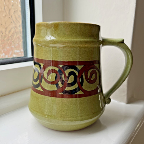 Vintage brixham pottery - vintage, celtic