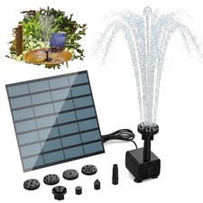 Solar panel powered - solar, water
