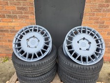 VW TRANSPORTER T5 T6 19" GREY ALLOY WHEELS + TYRES LOAD RATED AERO VIVARO