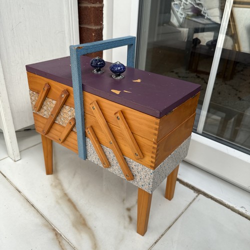 Wooden sewing storage - wooden,