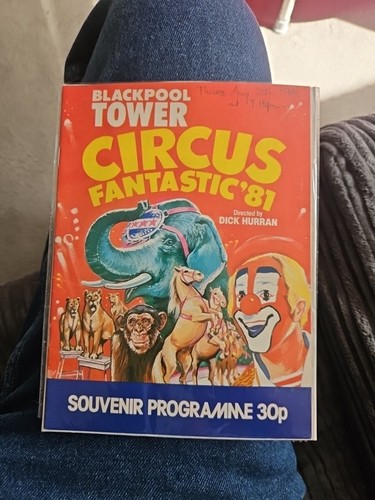 Theatre programme blackpool - theatre,