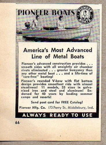 1951 print pioneer metal - 1951,
