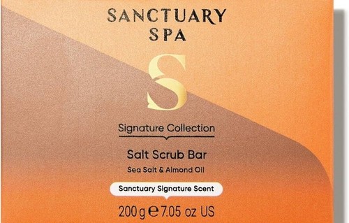 Sanctuary spa salt scrub bar - sanctuary,