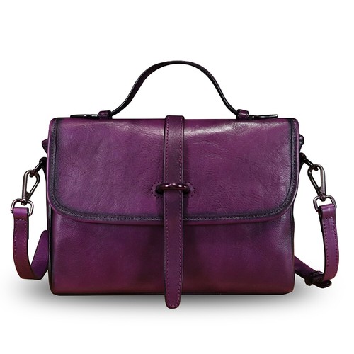 Genuine leather shoulder bag - genuine,