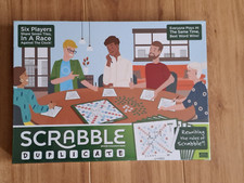 MATTEL Scrabble Duplicate Board Game - Family Word Game, 2020, NEW, SEALED