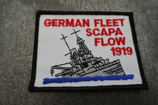 German Fleet Scapa Flow Woven