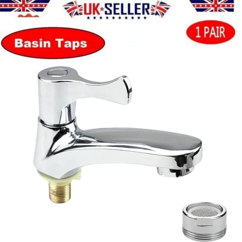 Lever basin sink - 2x, taps