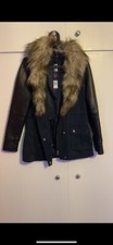 Fur Collar Parka Jacket