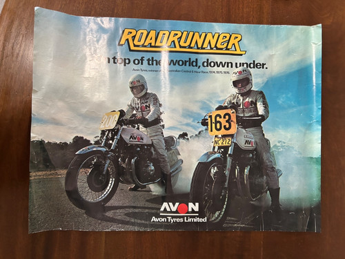 Motor cycle avon tires - motor,