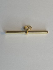 9CT Yellow Gold 30MM X10MM