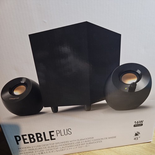 Creative pebble plus - plus, usb